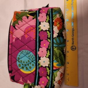 Vera Bradley Floral Cosmetic Bag - Pink, Green, Blue